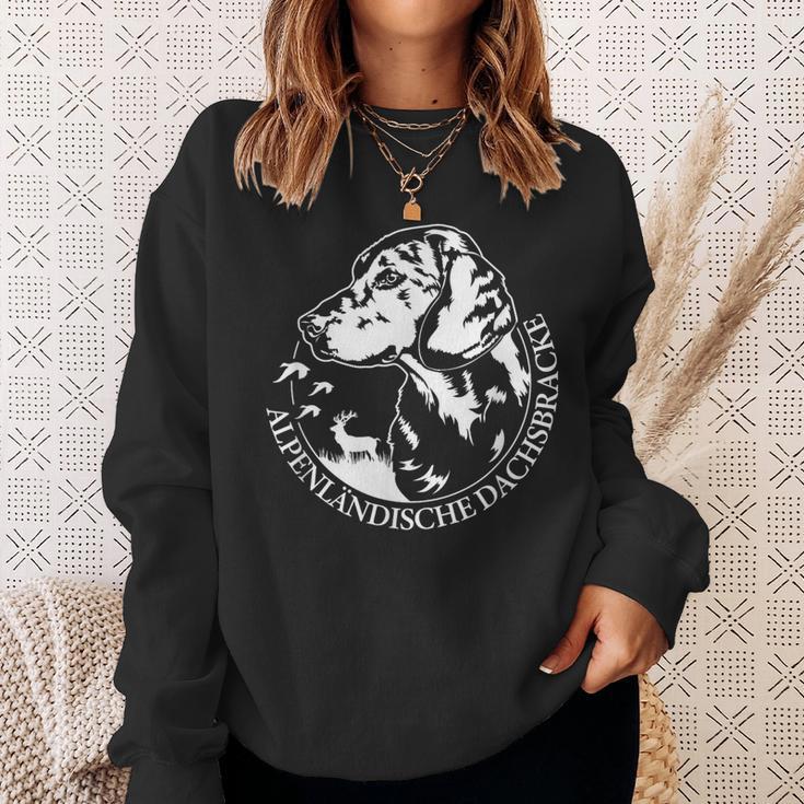 Alpenlänische Dachsbracke Portrait Hunting Dogs Sweatshirt Geschenke für Sie