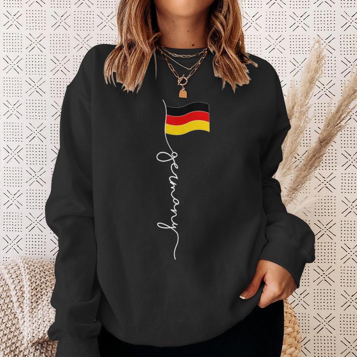 Als Deutschland Flagge Patch Hier Ist Ein Sch Nes Deutschland Flagge Sweatshirt Geschenke für Sie