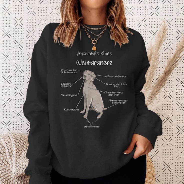 Anatomie Eines Weimaraners Weimaraner Sweatshirt Geschenke für Sie