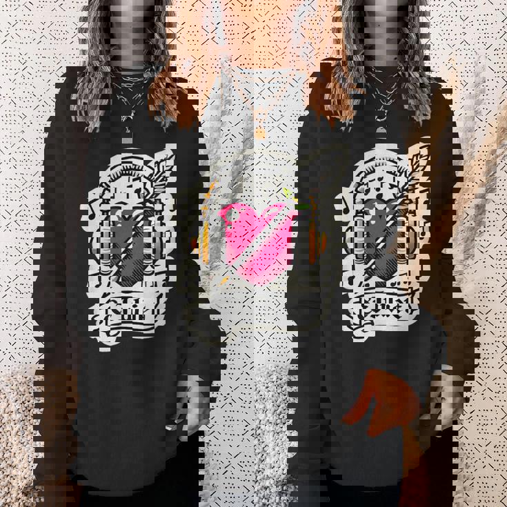 & Juliet Musical Theatre Heart Quill Musicals Sweatshirt Gifts for Her
