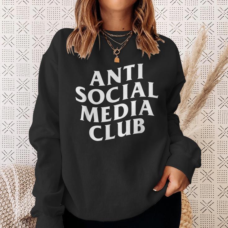 Anti Social Media Club Sweatshirt Geschenke für Sie