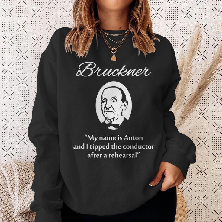 Anton Brückner Sweatshirt Geschenke für Sie