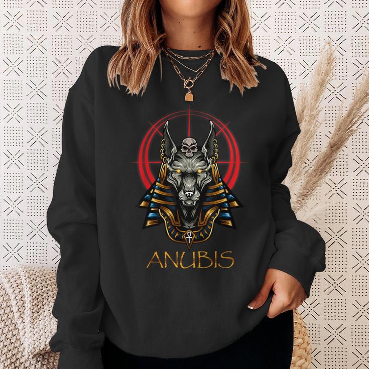 Anubis Antiguo Egipto Mitología Dioses Y Monstruos Egipto Camisa de entrenamiento Regalos para ella