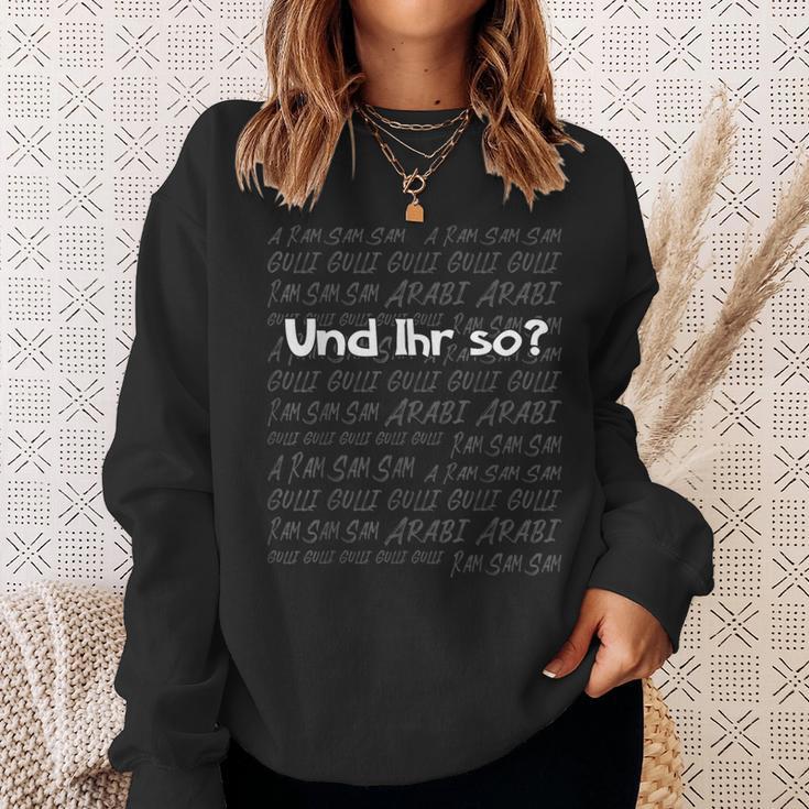 Aramsamsam Kindergarten Sing Kindersongs Fun Kita Educational Sweatshirt Geschenke für Sie