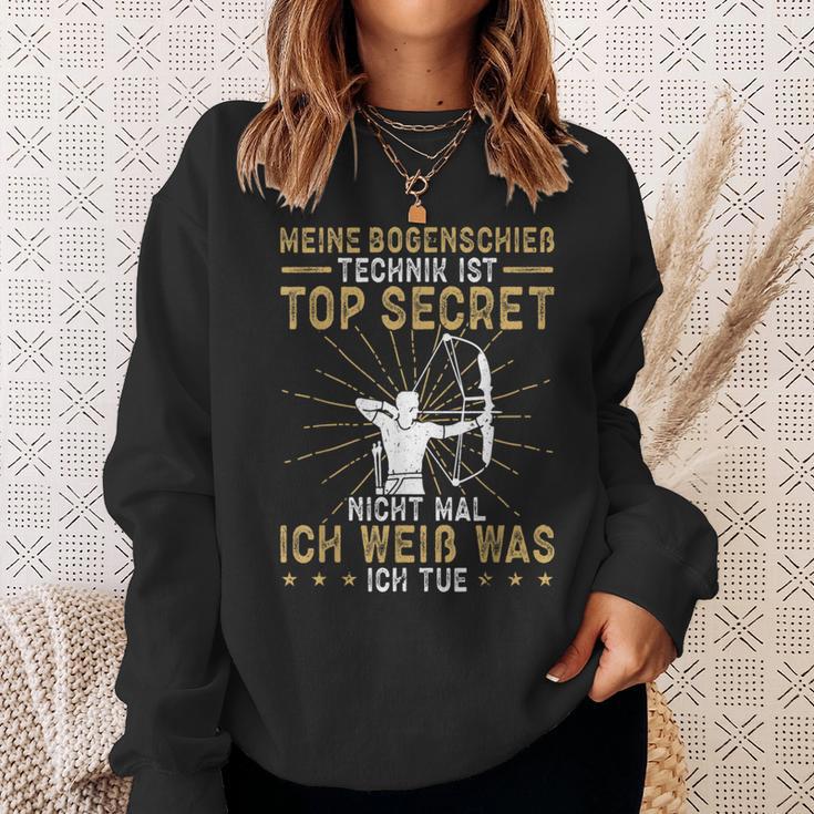 Archery My Archery Technique Sweatshirt Geschenke für Sie