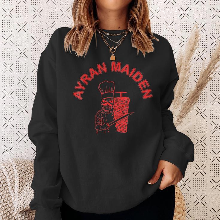 Ayran Maiden Doner Band Fast Food Dürüm Sweatshirt Geschenke für Sie