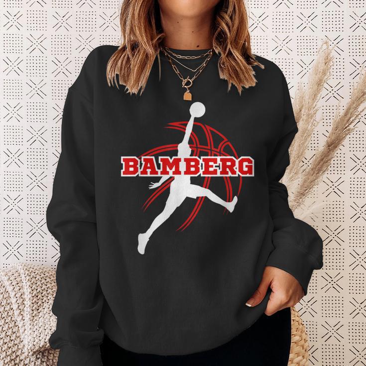 Bamberg Basketball Fan Support Franken Stadium Red Sweatshirt Geschenke für Sie