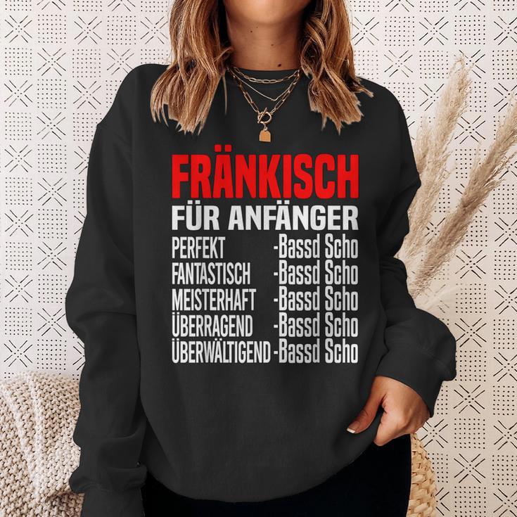 Bassd Scho Fränkisch Für Beginner Dialekt Franke Franken Sweatshirt Geschenke für Sie