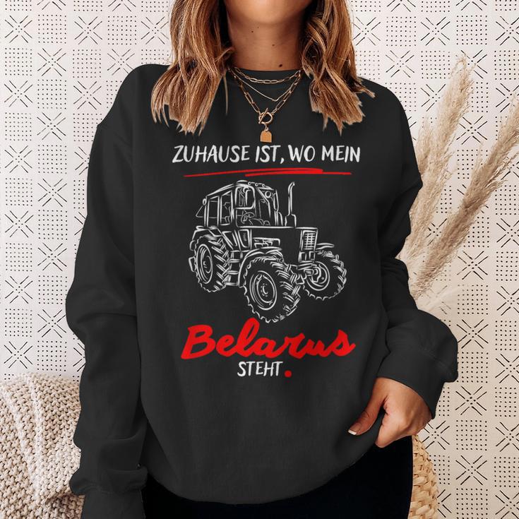 Belarus-Mts-Zuhause Ist Wo Mein Belarus Steht Sweatshirt Geschenke für Sie