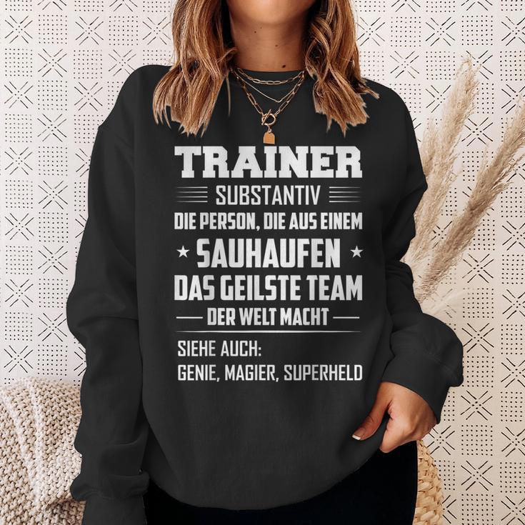 Best Trainer Coach Football Handballolleyball Sweatshirt Geschenke für Sie