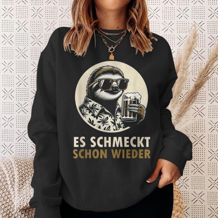 Bier Schmeckt Schon Wieder German Sweatshirt Geschenke für Sie