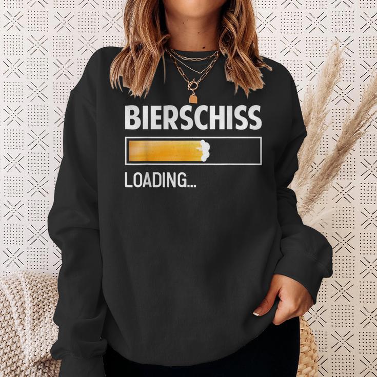 Bierschiss Saufen Bier Malle Joke Saying Sweatshirt Geschenke für Sie