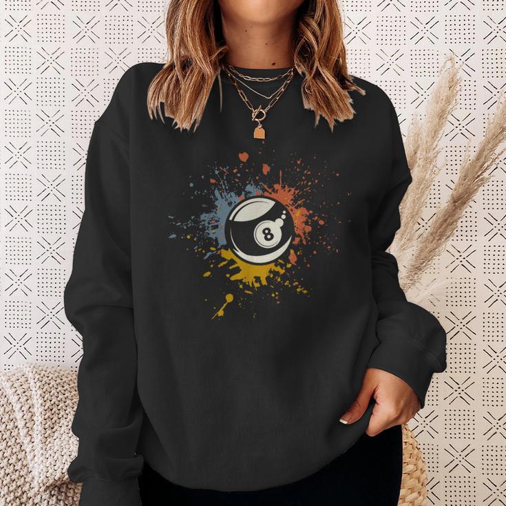 Billiard Pool Ball Sweatshirt Geschenke für Sie