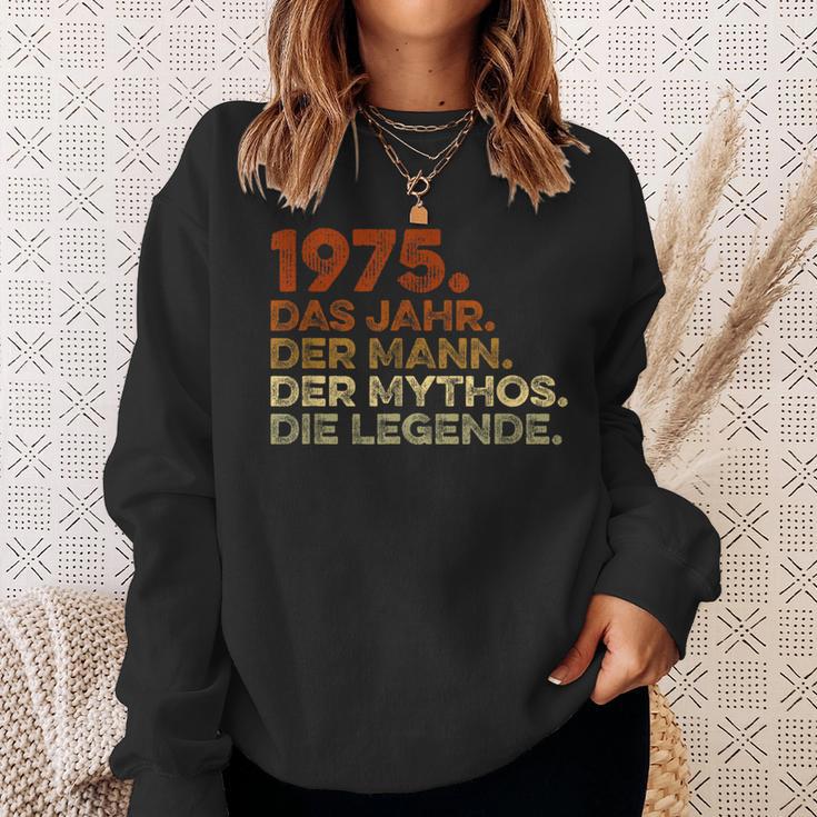 Birthday intage 1975 Man Myth Legend Sweatshirt Geschenke für Sie