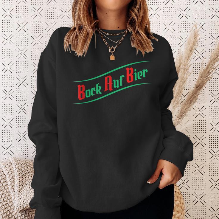 Bock Auf Bier Krause Büffel Lorenz Malle 2024 Apres Ski Sweatshirt Geschenke für Sie