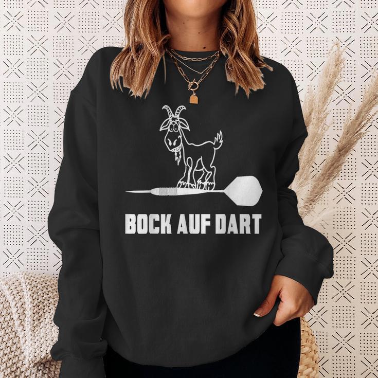 Bock Auf Dart Darts Sweatshirt Geschenke für Sie