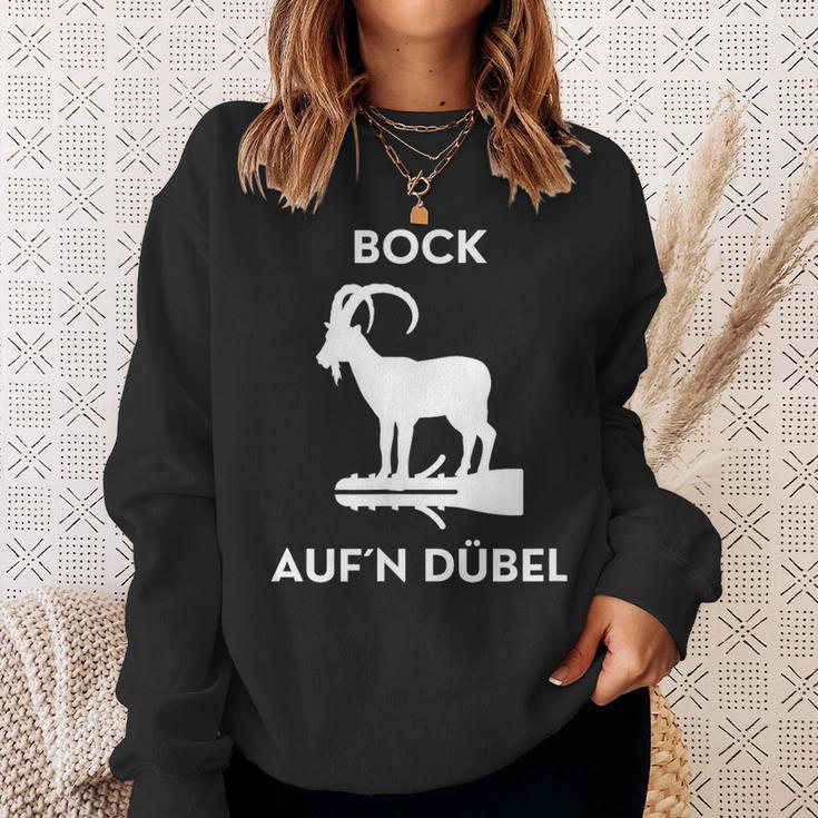 Bock Auf ´N Dübel Kiffen Cannabis Weed 420 Bong Grass High Sweatshirt Geschenke für Sie