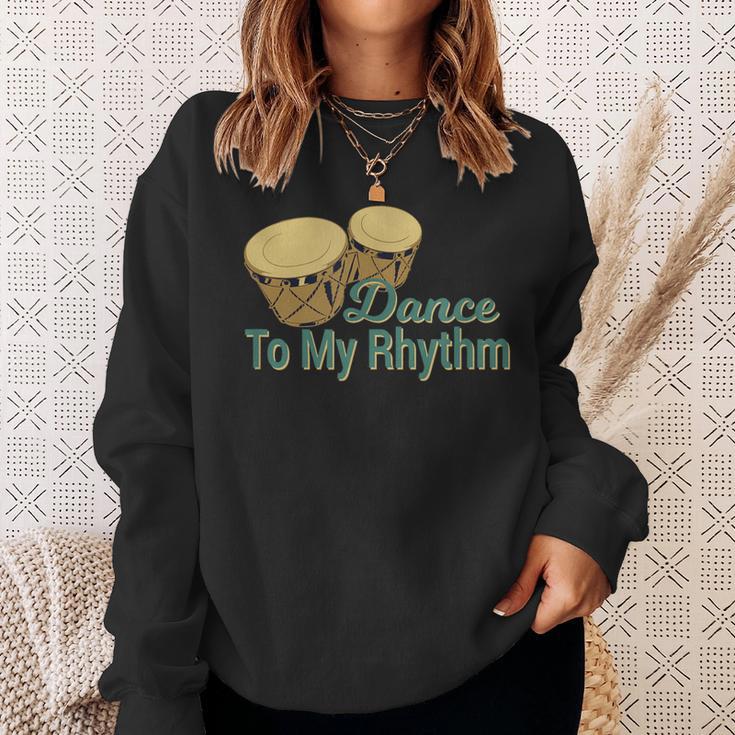 Bongos Percussion Dance Motif For Dancers Sweatshirt Geschenke für Sie