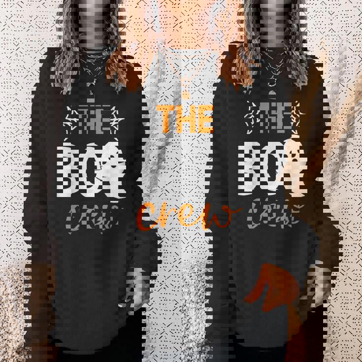 The Boo Crew Matching Halloween Family Pajamas Sweatshirt Gifts for Her