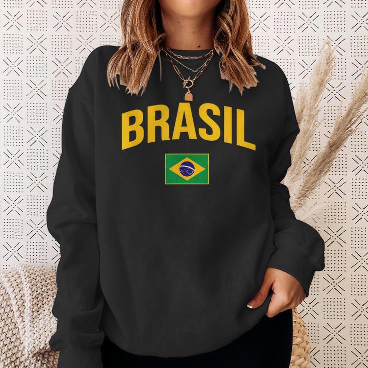 Brazil Flag Of Brazil Classic Sweatshirt Geschenke für Sie