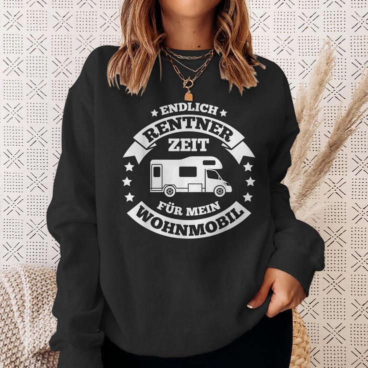 Camperan Pensioner Caravan Rent Camping Retirement Camper Sweatshirt Geschenke für Sie