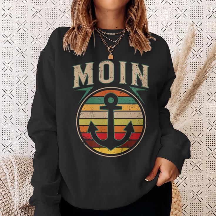 Captain Hat Moin Jumper Hamburg Souvenir Moin Sweatshirt Geschenke für Sie