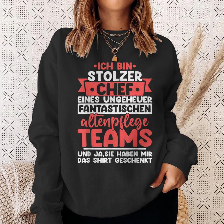 Chef Altenpflege Pflegedienstleitung Pdl Sweatshirt Geschenke für Sie