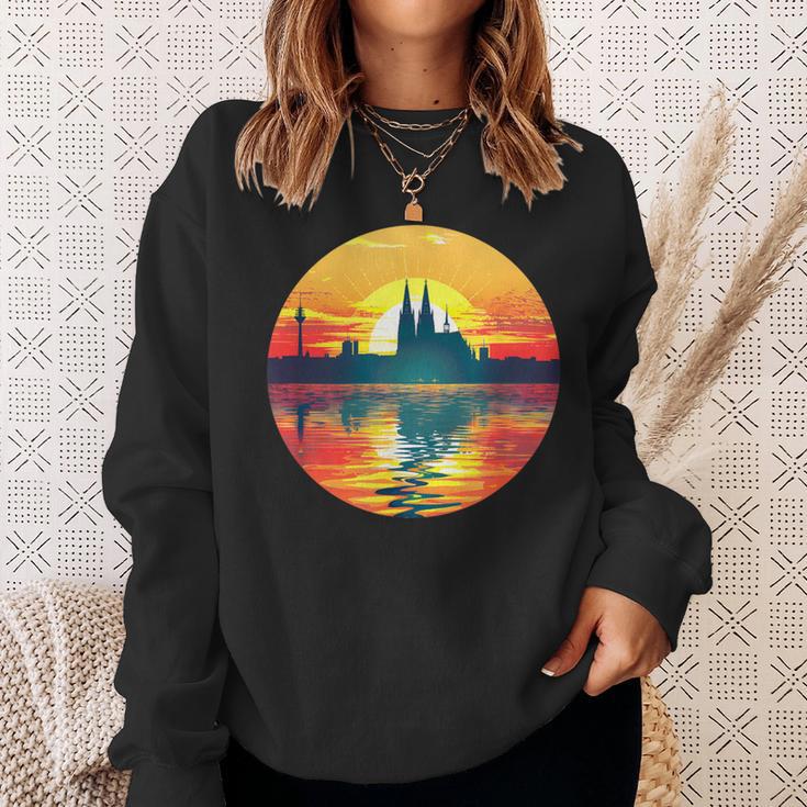 Cologne Skyline Sweatshirt Geschenke für Sie