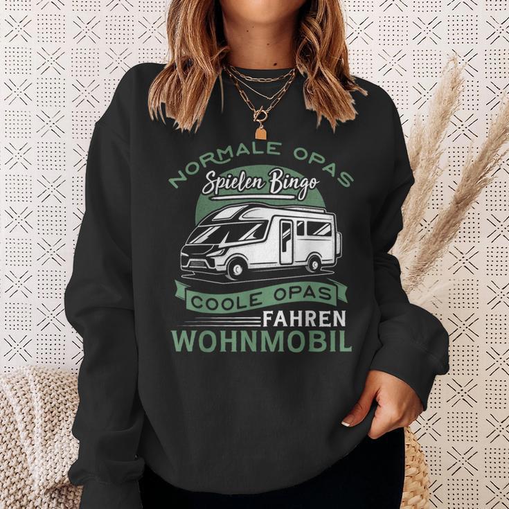 Coole Opas Fahren Wohnmobil Camping & Camper Sweatshirt Geschenke für Sie