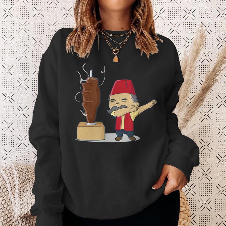 Dabbing Doner Kebab For Doner Sellers & Kebap Fans Sweatshirt Geschenke für Sie