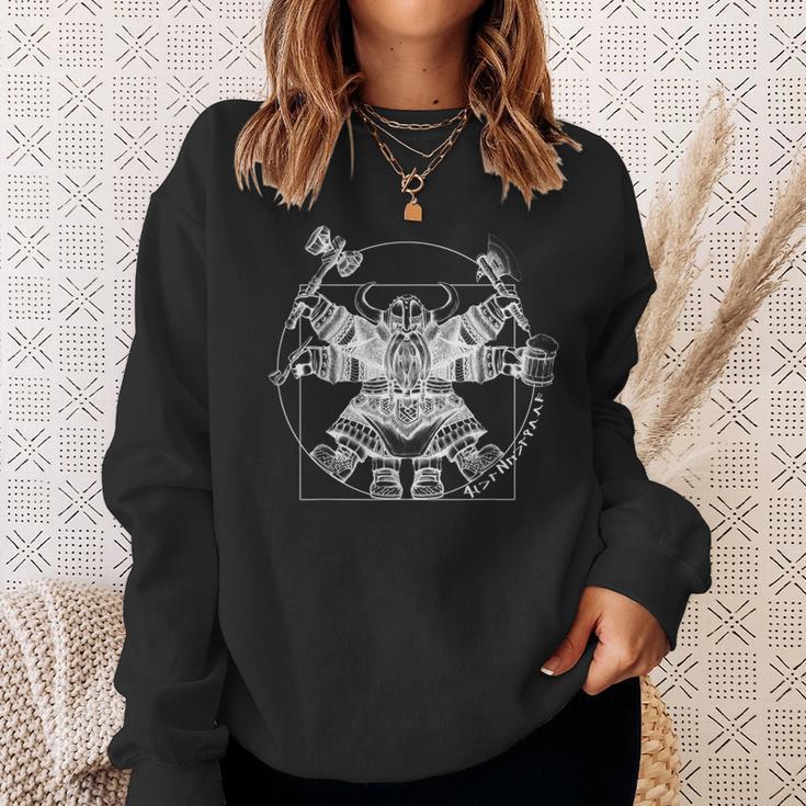 Dainciitruvian Dwarf Dwarf Fun Nerd Sweatshirt Geschenke für Sie