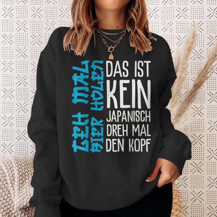 Das Ist Kein Japanisch Dreh Mal Den Kopf German Langu Sweatshirt Geschenke für Sie