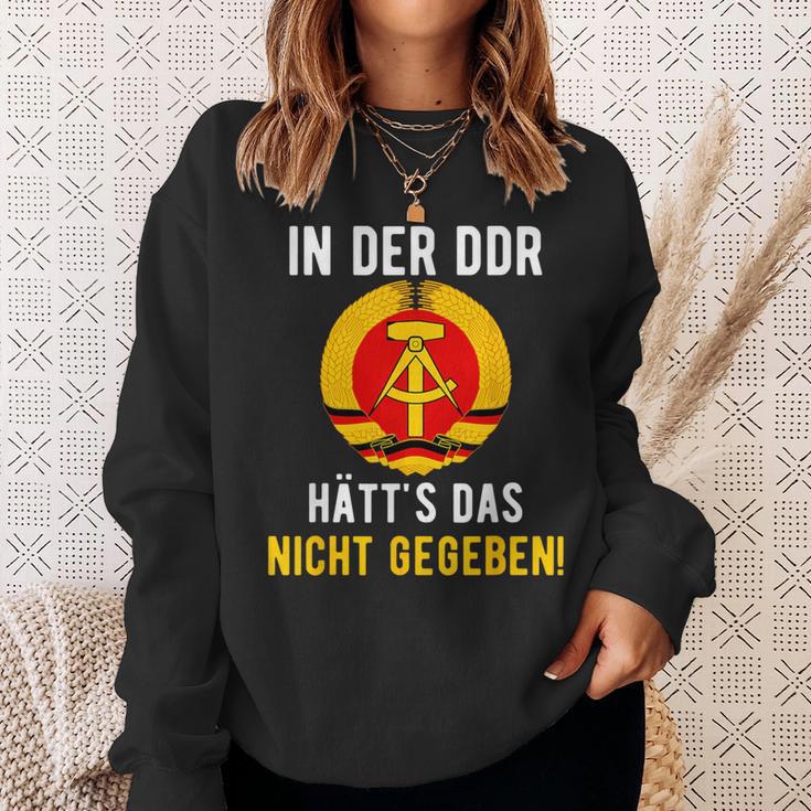 Ddr Ossi In Ddr Nicht Gegeben East Germany S Sweatshirt Geschenke für Sie