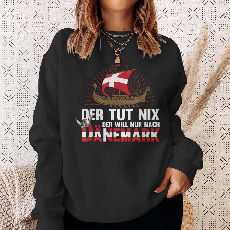 Denmark Flag Holiday Scandinaviaiking Sweatshirt Geschenke für Sie