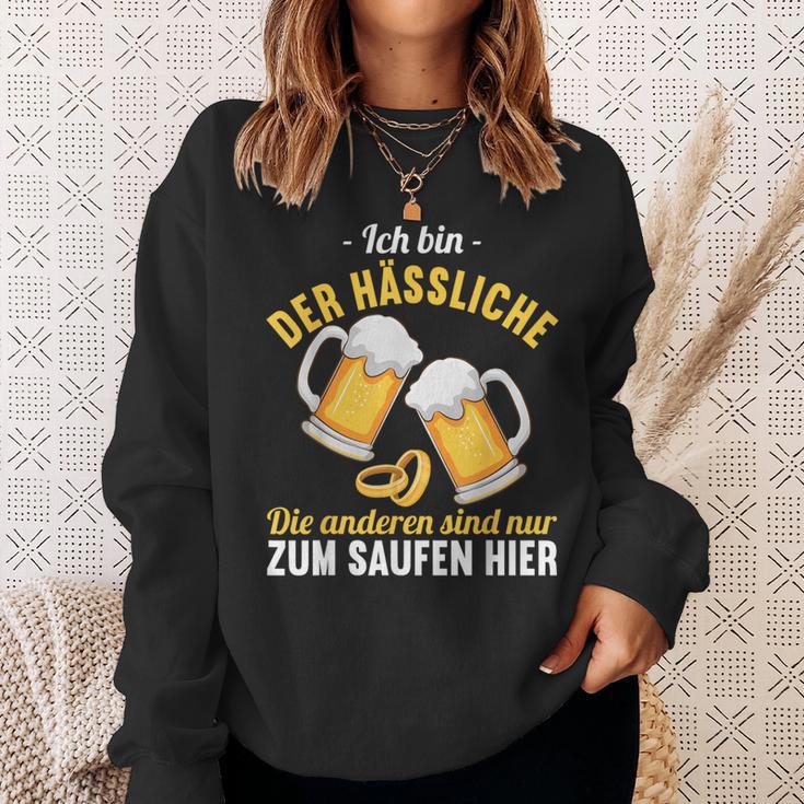 Der Ugly Heiratet Wir Saufen Jga Stag Party S Sweatshirt Geschenke für Sie