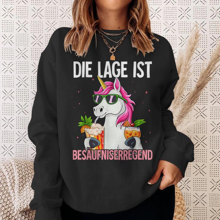 Die Lage Ist Besäufniserregend Sweatshirt Geschenke für Sie