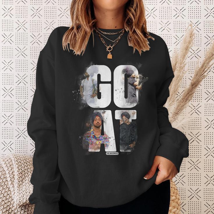 Diljit Dosanjh GOAT 2 Punjabi Singer Desi Clothing Sweatshirt Geschenke für Sie