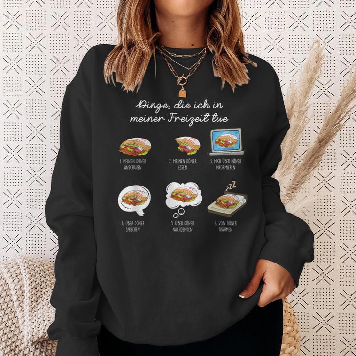 Döner Dinge Die Ich In Meiner Freizeit Tue Sweatshirt Geschenke für Sie