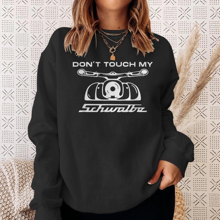 Dont Touch My Schwalbe Suhl Simme Two-Stroke Motor 2 Stroke Love Sweatshirt Geschenke für Sie