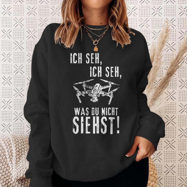 Drohnen Ich Seh Ich Seh Sweatshirt Geschenke für Sie