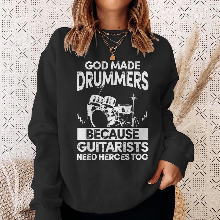 Drumset Children's Drums For Drummer Sweatshirt Geschenke für Sie