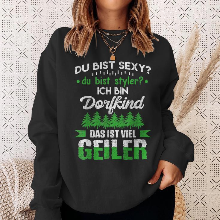 Du Bist Sexy Du Bist Styler Ich Bin Dorfkindiel Geiler Sweatshirt Geschenke für Sie