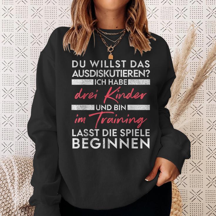 Du Willst Das Ausdiskutieren -Ater Kinder Sweatshirt Geschenke für Sie