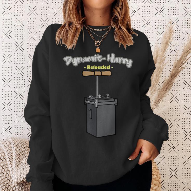 Dynamite Harry Pyrotechnik Fireworks Pyro Sfx Sweatshirt Geschenke für Sie