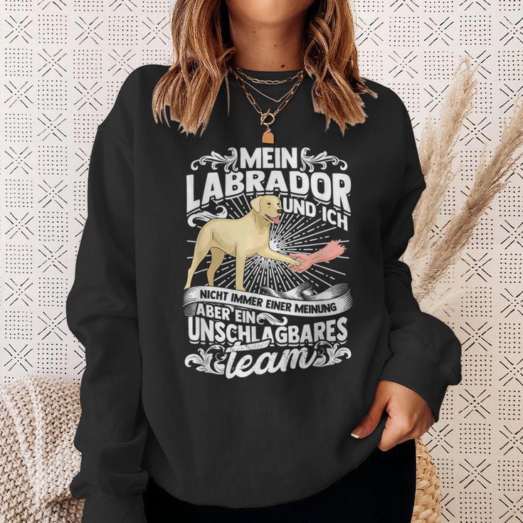 Ein Unbeatable Team Labbi Dog Holder Labrador Sweatshirt Geschenke für Sie