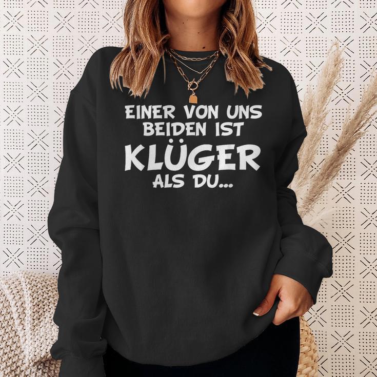 Eineron Uns Zwei Ist Klüger Als Du Sweatshirt Geschenke für Sie