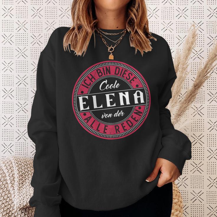 Elena Ich Bin Diese Coole Elena Sweatshirt Geschenke für Sie