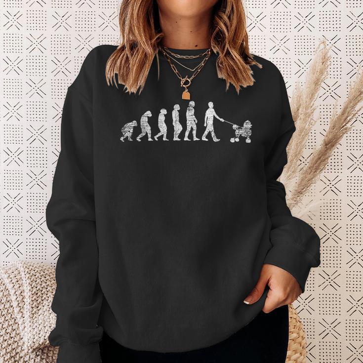 Evolution Poodle Sweatshirt Geschenke für Sie