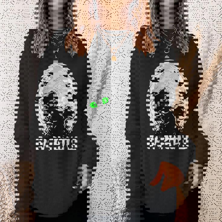 Ew People Cat Knife Moon Bat Killer Cat Felpa Regalos para ella