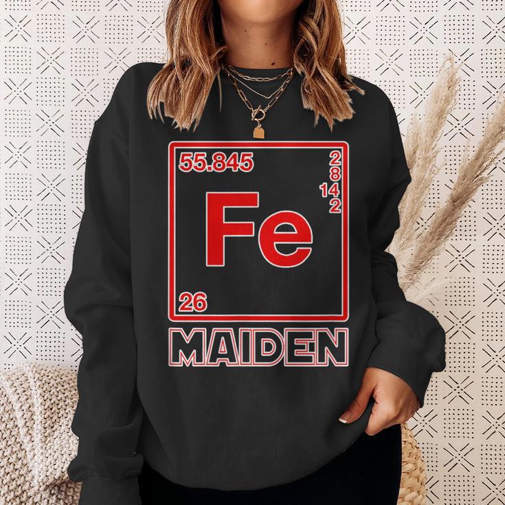 Fe Maiden Iron Parody On Iron Elements Fe Sweatshirt Geschenke für Sie